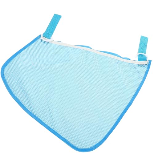 JEWEDECO Bolsa de Almacenamiento Lateral para Cochecito de Ñiño en Poliéster Azul, Ligera y Resistente, Paquete de 2 Piezas Adecuado para Uso al Aire Libre y Almacenamiento Conveniente