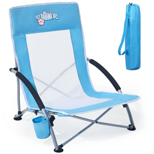 Old Bahama Bay Ergonomic Low Beach Chair