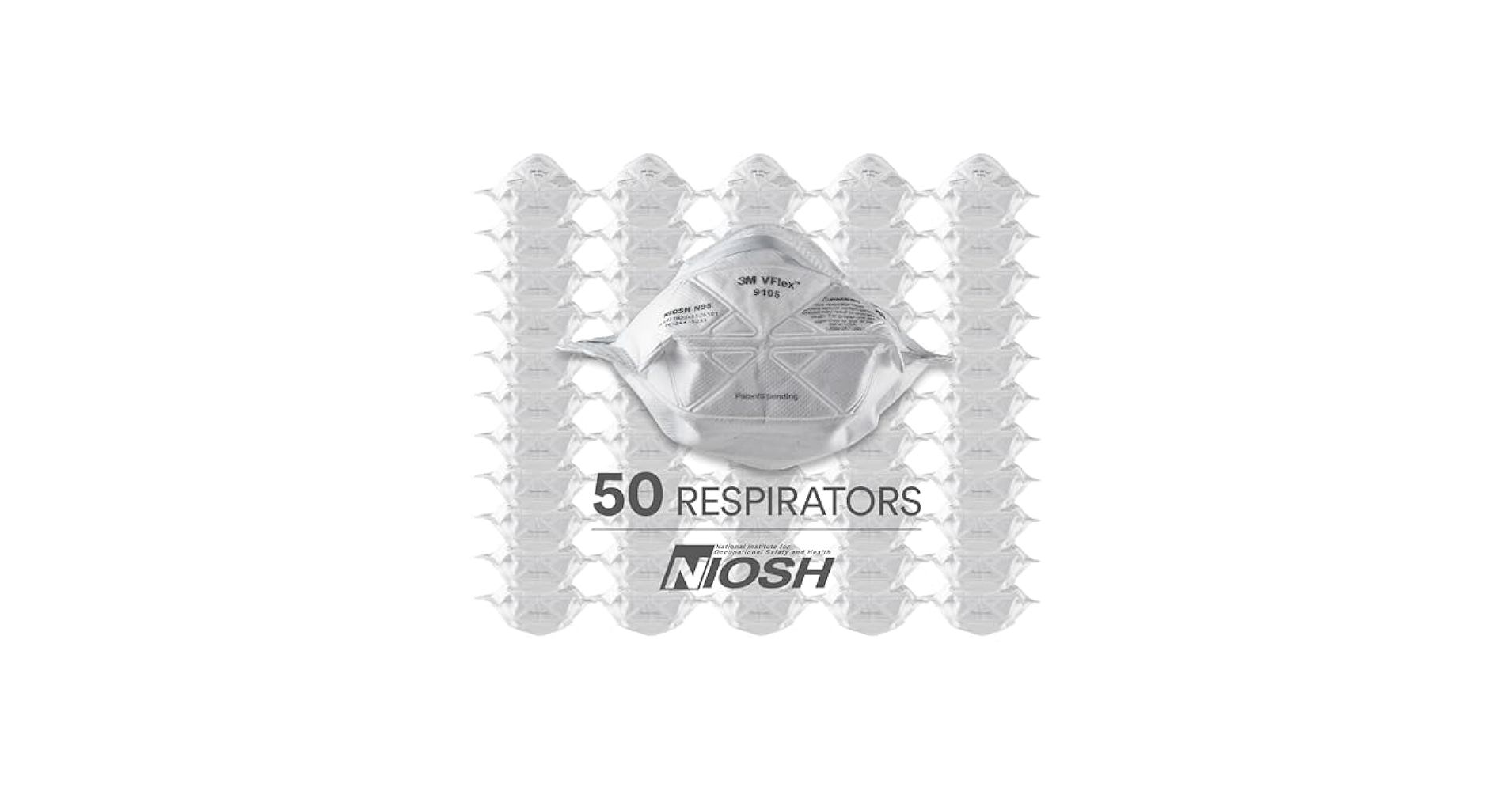 Amazon.com: 3M N95 Disposable Respirator, Pack of 50