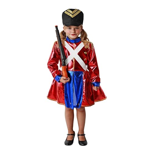 Juguetutto - Disfarce soldado de chumbo para meninas (7-9 anos)