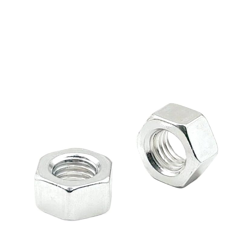 M3 M4 M5 M6 M8 M10 M12 M14 M16 Aluminum Alloy 6061 Hexagon Nuts Hex Nut DIN934 (50,M12 x 1.75mm)