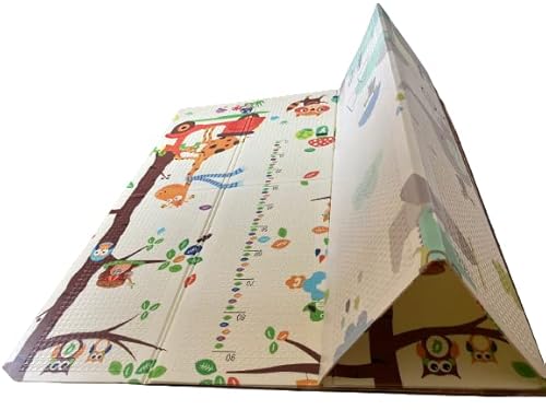 Tapete Infantil Emborrachado Tatame Dupla Face Grande Dobravel