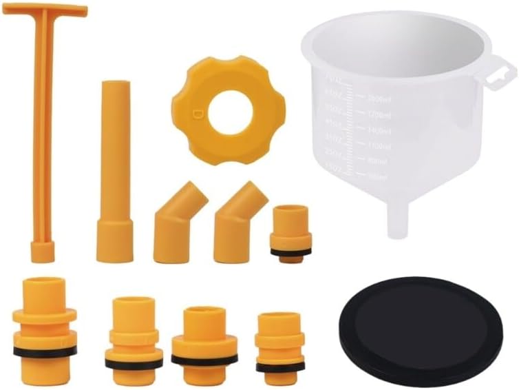 Car Coolant Refills Funnel Prevent Overflows and Fit Multiple Vehicle Models