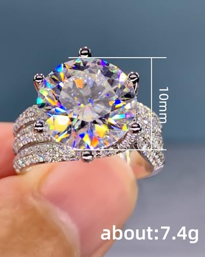 1pc Adjustable Exquisite Zirconia Engagement Ring, Romantic Gift Zirconia Decor Ring DJA06-152