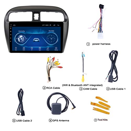 Radio de coche Android con Bluetooth para actualizar el sistema multimedia de tu Mirage 3