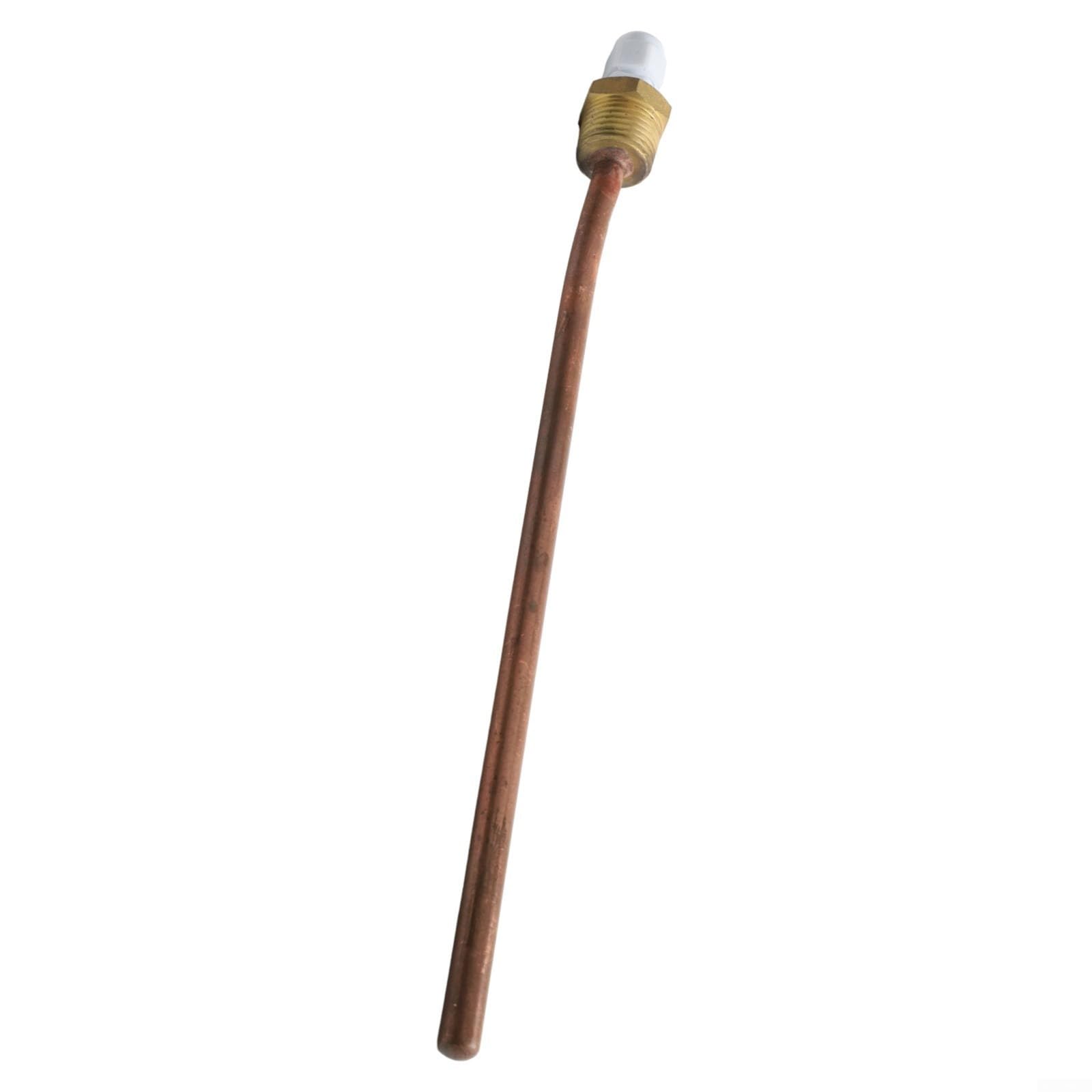 Thermowell en laiton pour capteur de température, pour raccord de tuyau BSP G 1/2", design étanche pour environnements difficiles (250 mm)
