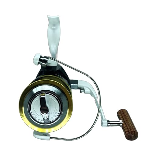 Molinete de Pesca Maruri Magnum Delux 2000-7 Rolamentos - Drag: 5kg - Carretel de Alumino COR:BRANCO