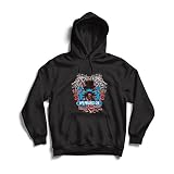 lepni.me Sweatshirt à Capuche Manches Longues Nouvel Ordre Mondial - Résistance Politique, vêtements de Protestation (3XL Noir Multicolore)