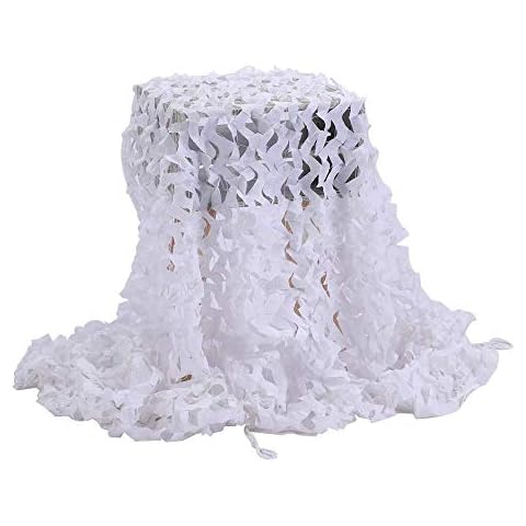 2m X 3m/6.5 X 9.8ft Woodland Desert Camouflage Net Army Camo Netting Oxford Fabric Hunting Shooting Hide Army Cover