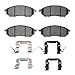Dynamic Friction Company 5000 Advanced Brake Pads - Ceramic and Hardware Kit