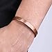 Copper Bracelets- for Men and Women| Set of 2 with Gift Box| Gift for Women & Men| Handmade 100% Copper (Plain and Inlay)