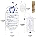 External Condom Catheters for Elderly Men Age 80,20pcs Latex Sets,1pcs 2000ml Catheter Bags,2pcs 1000ml Leg Urine Drainage Bags,5pcs Catheter Stabilization Device,1Tapes(1.18inch/30mm/Medium Size)