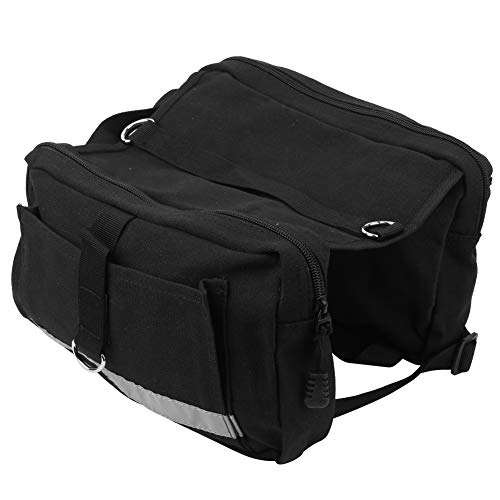 NITRIP Alforja Reflectante, Mochila Duradera de Gran Capacidad, Alforja Ajustable para Perros, Alforja para Perros, para Senderismo