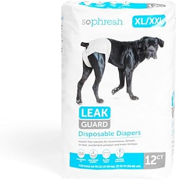 So Phresh by Petco Leak Guard Disposable Pet Diapers Large/X-Large Count of 12