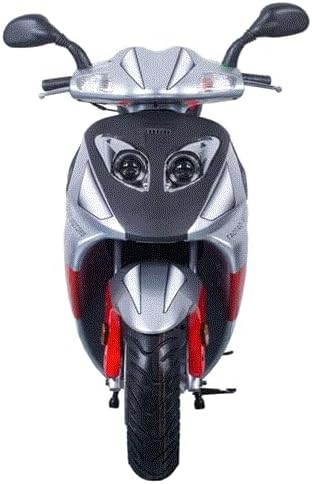 Miniatura 3 de HHH Scooter Vienna 150 de 150 cc de gas para adultos Lancer 150 totalmente automático y luces LED Gy6 motor neumáticos de 13 pulgadas (negro)