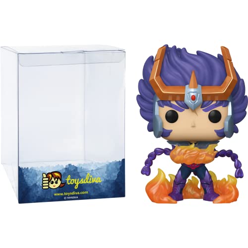 Sale Phoenix Ikki: Fun Ko P O P ! Animation Vinyl Figurine Bundle With 1 Compatible 'Toysdiva' Graphic Protector (810 - 47692 - B)