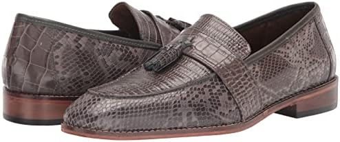 Stacy Adams Men's Pacetti Tassel Slip On Loafer, Gray, 12 | Image 6