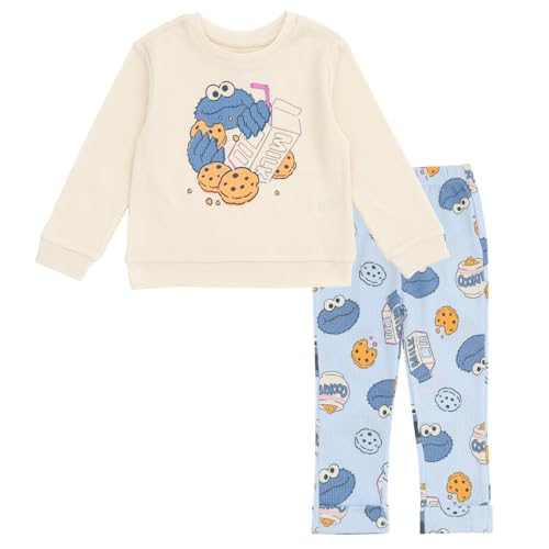 Sweat-shirt Sesame Street tricot gaufré et jogging enfant
