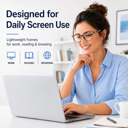 Image of Gaoye Blue Light Glasses for Woman 3 Pack