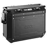 GIVI OBKN37BRA 37Ltr OUTBACK Right Side Case Black