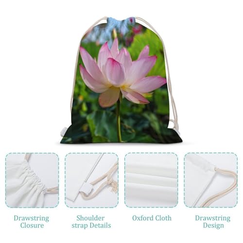 Drawstring Backpack Foldable Draw String Bags Flowers Sackpack Sports Gym Bag for Shopping Yoga4
