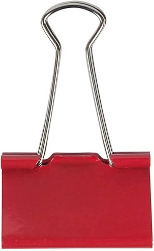 Vista 207 de Broches aprietapapeles JAM Paper®, Rojo