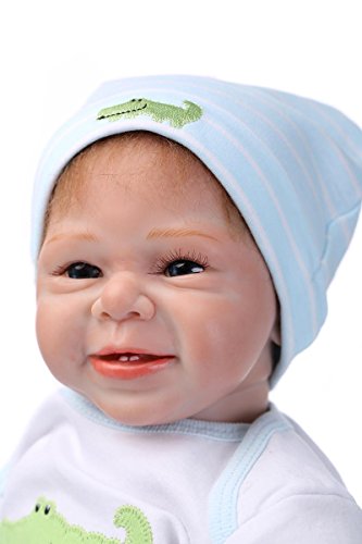 Ocsdoll Realistic Reborn Baby Dolls 22" Looking Real Soft Silicone Touch Vinyl Newborn Weighted Cute Real Life Baby Dolls Girl #TOP4