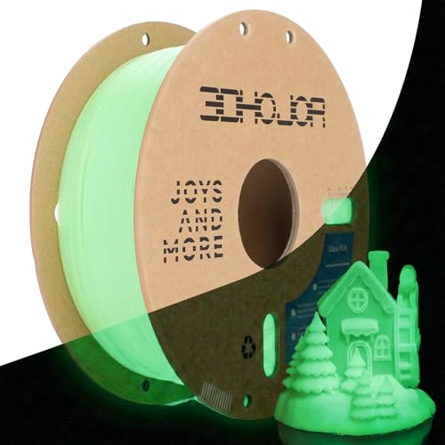 1-KG 3DHoJor 1.75mm Glow-In-The-Dark PLA 3D Printer Filament