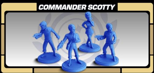 Gale Force Nine Federation Expansion - Commander Scotty miniatura 2