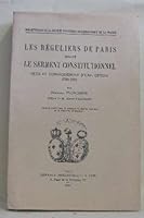 Les Reguliers de Paris Devant Le Serment Constitutionnel (1790-1792) 2711606163 Book Cover