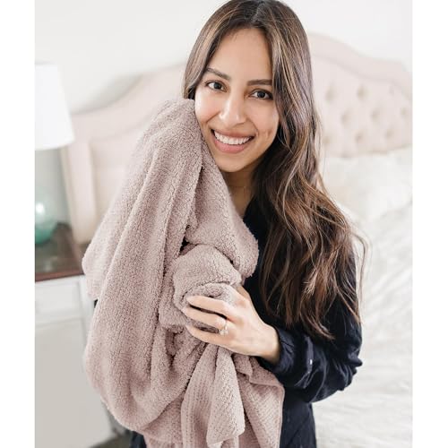 Image of ROLSHOL 2 Packs Large Microfiber Hair Towels for Women, Super Absorbent & Quick Dry Hair Towel Wrap for Curly Hair Long & Short Hair- Anti-Frizz Hair Turbans for Wet Hair (Mauve & Clay)