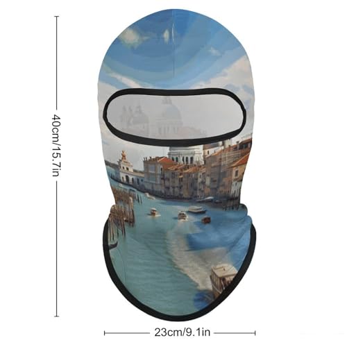 Balaclava para hombre y mujer, máscara completa para esquí, ciclismo y motocicleta, cubreboca con múltiples usos miniatura 2