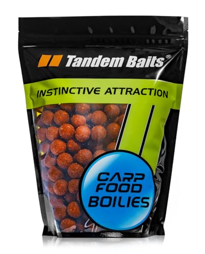 Tandem Baits Boilies Carpfishing Boilies da Carpa Proteiche Carp Food Boilies 18 mm 1 kg Cipero Dolce