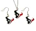 Houston Texans Necklace and Dangle Earring Charm Set NFL