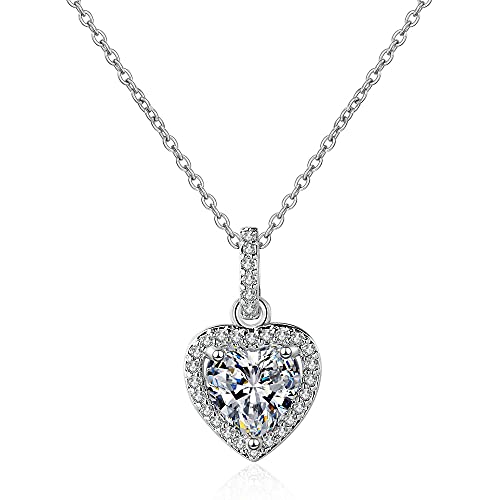 Collier pendentif cœur femme grand format pour déclarer votre amour véritable