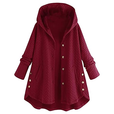 QHDDP KostüMe FüR Frauen Rote Lederjacke Lederjacke Damen Jeans Mantel Damen Sweat Blazer Damen WeißE Sweatjacke Winterjacke Schwarz Damen DüNne Jacke Strickmantel Weste Damenner College (c-Rot, M) Cover