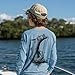Palmyth Fishing Shirt for Boys Kids Long Sleeve Rash Guard UPF 50+ Sun Protection T-Shirt(Blue/Tarpon,XL)