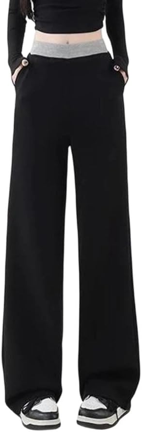 Women's Snow Warm Casual Pants, High-Waisted Comfortable Fleece Warm Pants