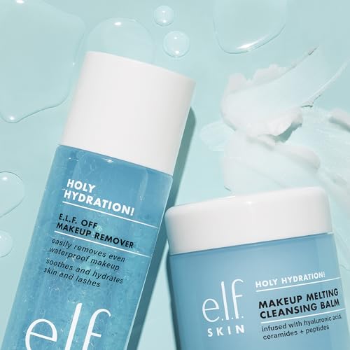 Image of e.l.f. SKIN Holy Hydration Off Makeup Remover,Liquid Makeup Remover For Eye,Lip & Face-Makeup,Gentle Formula,Vegan & Cruelty-free,(Pack of 2)