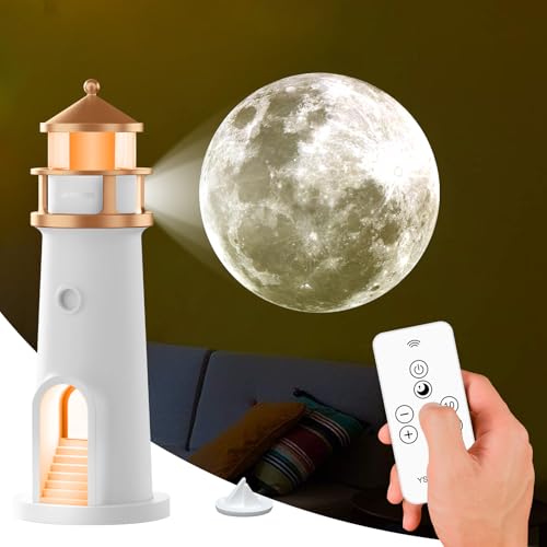 ALEENFOON Lampara Faro Proyector Luna