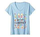 Photo Gallery donna uova di famiglia abbinate a i m the clarinet bunny per il giorno di pasqua maglietta con collo a v Photo Gallery donna uova di famiglia abbinate a i m the clarinet bunny per il giorno di pasqua maglietta con collo a v