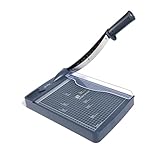 LIXSAZSE Scrapbooking Fotomaschine, Mini Papierschneider, scharf genug, um Karton zuzuschneiden und dann Papier gerade zu schneiden. Papierschneider Trimmer, robust für Vinyl Aufkleber