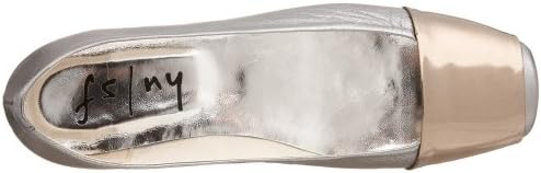 French Sole FS/NY Women's Via Flat,Pewter Metallic,5 M US | Image 4