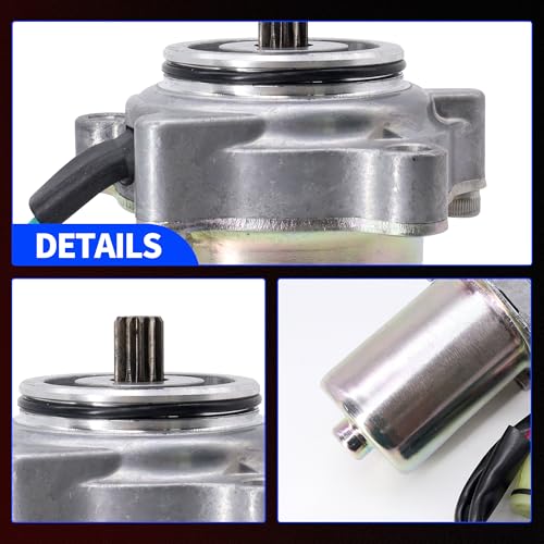 Power Shift Control Motor Replacement for Honda Foreman Rubicon 500 2001 2002 2003 2004 2005 2006 2007 2008 2009 2010 2011 2012 2013 2014 TRX500FA TRX500FGA Replace# CMU0001 31300-HN2-003 430-58000 by OXCANO - Used condition - Image 6