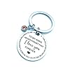 Zahsy grandma nana gifts from grandchildren never forget that i love you keyring grandma keychain grandmom grandmother birthday gifts for nana from grandson granddaughter  urban country home decor