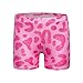 BAOHULU Gymnastics Leotards for Girls with Shorts Sparkle Kids Sequin Dance Active Outfit KHB428_LeopardPink_12A
