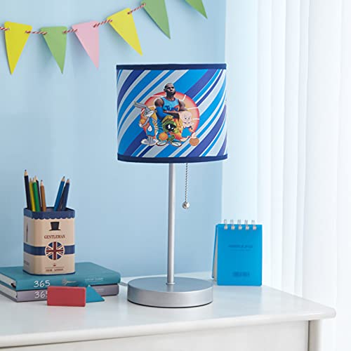 Image of Space JAM: A New Legacy Stick Table Lamp with Printed Shade, 15.5 inch H x 7.5 inch W