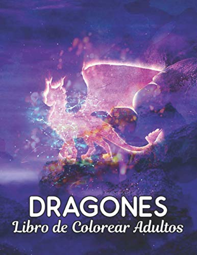 Libro de Colorear Dragones Adultos: Libro para colorear Diseños de dragones para aliviar el estrés 5