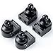 KEAcvise 4 Packs rc Body Post mounts with Clips for 1:10 axial scx10 pro rc Crawler car - Aluminum Alloy Shell Column & Post Mount Set