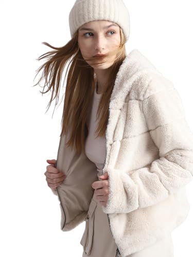 ONLY ONLNEWCHRIS FUR Hooded Jacket CC OTW – Ansicht 2
